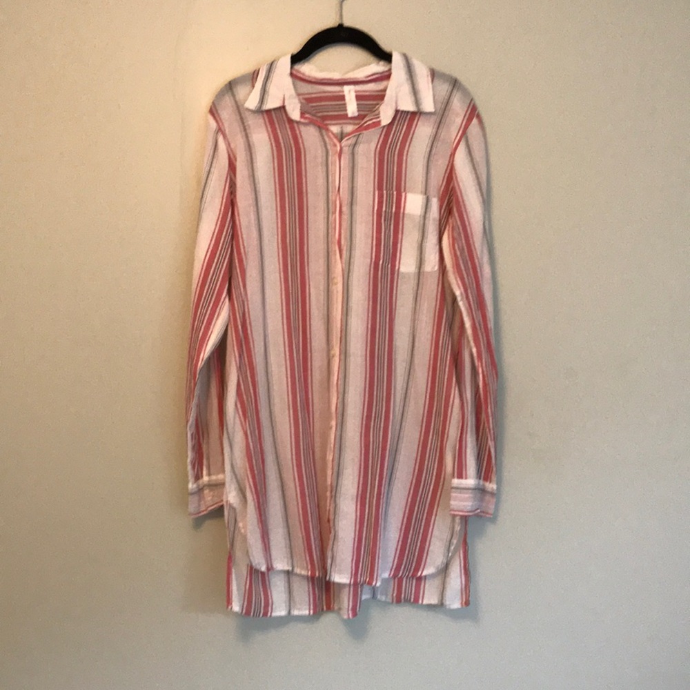 Lounge long sleeve shirt